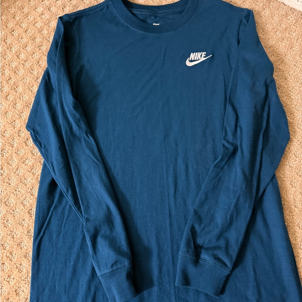 Nike Boy’s Blue Long Sleeve Shirt